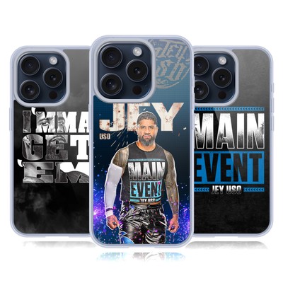 OFFICIAL WWE JEY USO SOFT GEL CASE FOR APPLE iPHONE PHONES