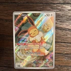 Pokemon Prismatic Evolutions Eevee Promo 173 Black Star Holo