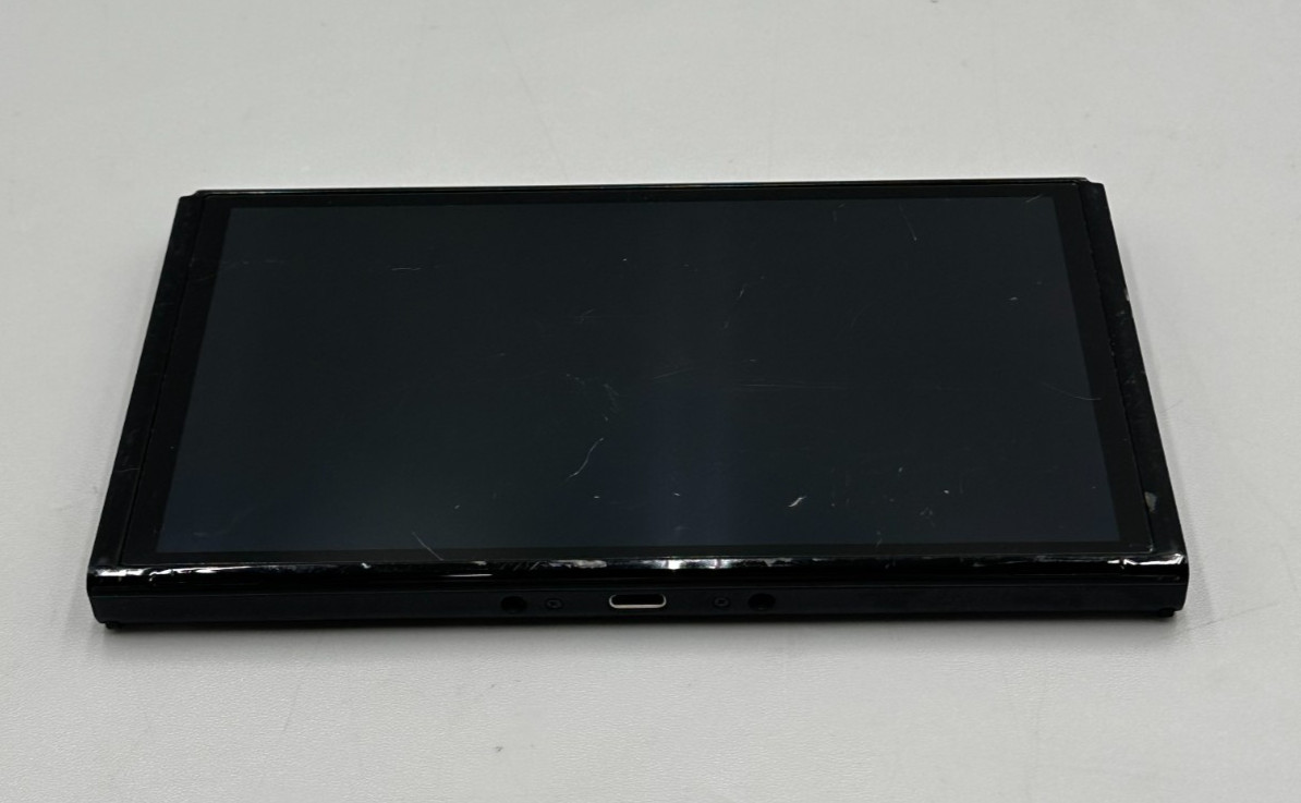 Nintendo Switch Oled HEG-001 62GB Black Gaming Console ONLY Fair/NO JOY CONS