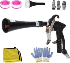 Aluminium Car Cleaning Gun with Tapered Nozzle, Air Blower for Car Detailing, Hi