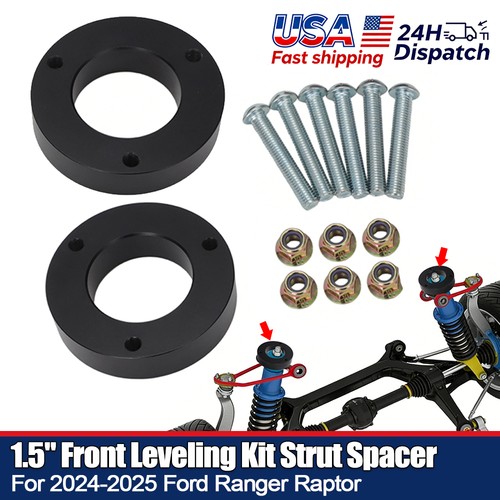 Front 1.5'' Leveling Lift Kit Strut Spacer For Ford Ranger Raptor 2024 ...