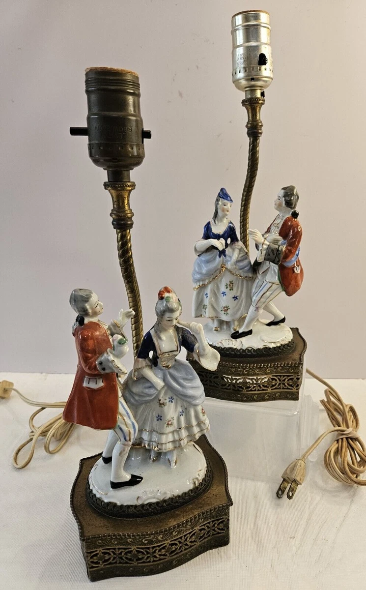 Antique clearance lamp set