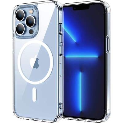 iCEO Crystal Case mit MagSafe Schutzhülle Transparent für iPhone 13 Pro Max