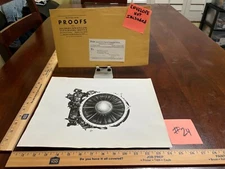 1960s PRATT AND WHITNEY ENGINE PROOF/PHOTO 11X14 (SOUTHERN N.E. TOPOGRAPHIC) #24