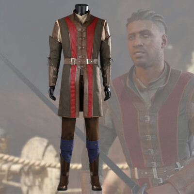 Wyll Costume Baldur's Gate 3 Cosplay Suit Handcrafted