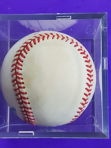JUAN GONZALEZ AUTOGRAPHED SIGNED BASEBALL OALB MVP TEXAS RANGERS - Picture 5 of 6