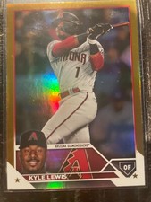 2023 Topps Update Series Kyle Lewis Gold Foil Parallel #US21 Diamondbacks