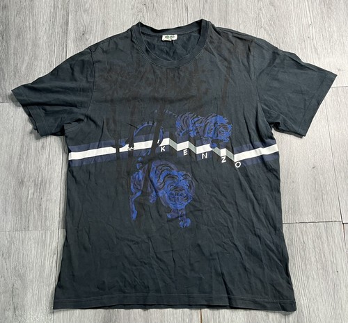 Kenzo Mens T-Shirt Size S - Tiger Print