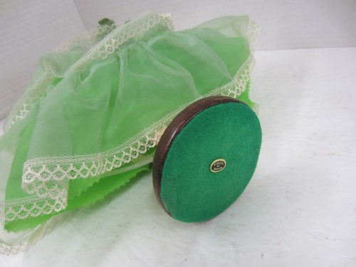 Muñeca vintage BRADLEY Wonderful World of Dolls verde rubia campana sureña de 13 - Imagen 8 de 8