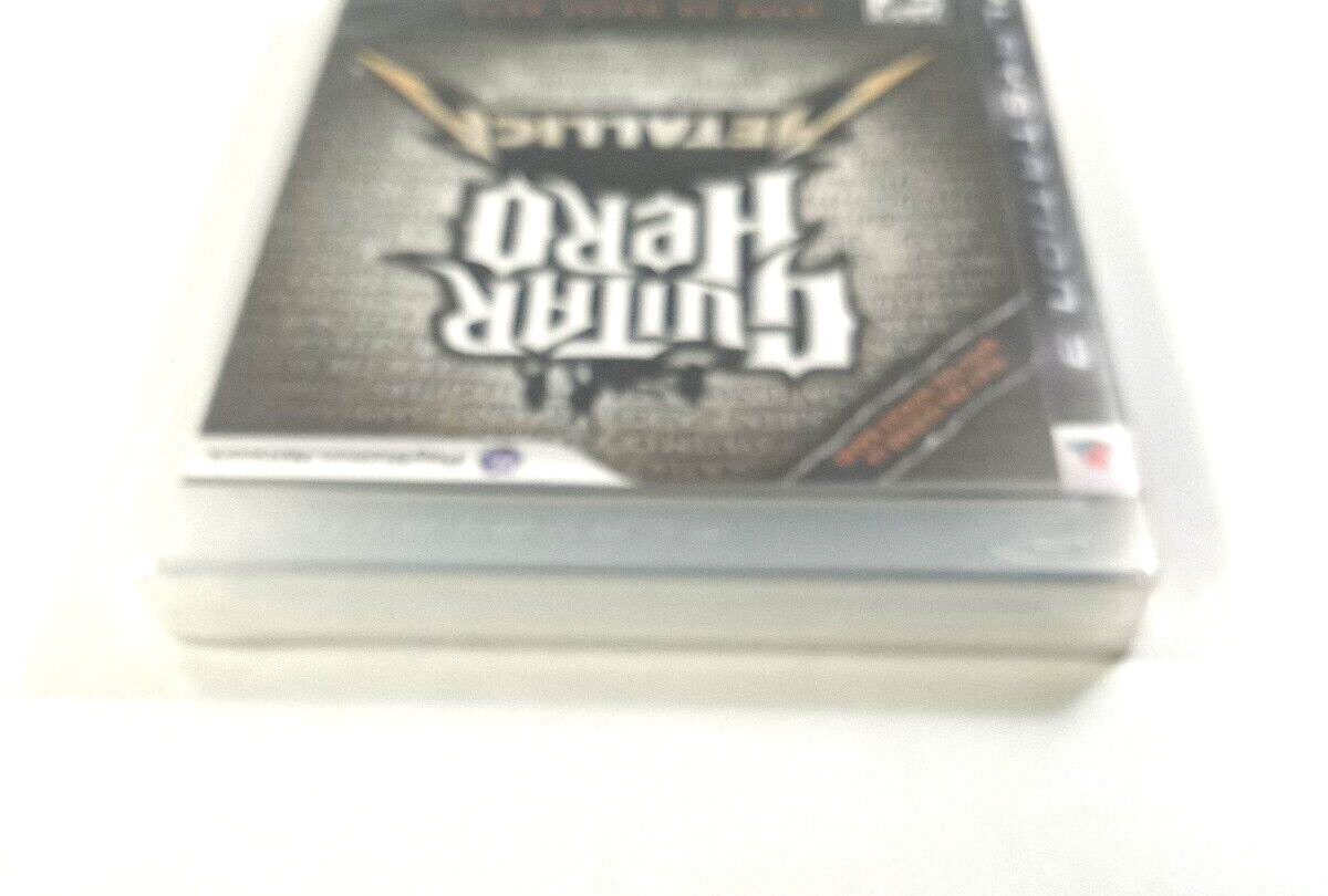 Guitar Hero Metallica PS3 (Sony PlayStation 3, 2009) New Sealed