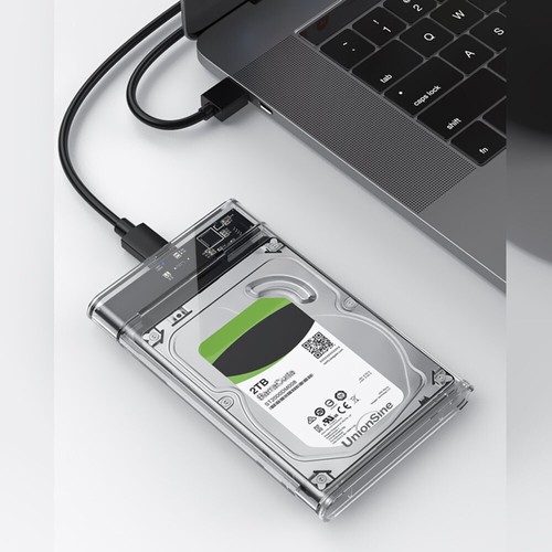 Festplattengehäuse 3,5/2,5 Zoll SATA HDD und SSD, Unterstützt Max.18TB Laufwerke - Bild 18 von 27