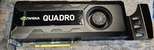 NVIDIA Quadro K5000 4GB GDDR5 professionelle Grafikkarte für Workstation PC CAD.
