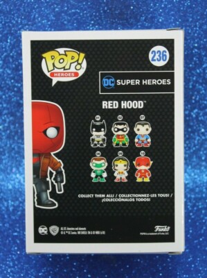 FUNKO POP HEROES DC SUPER HEROES #236 RED HOOD (2018 SDCC/SCE