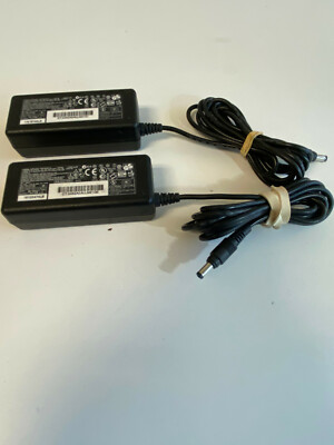 KK1: Lot of 2 Compaq AC Laptop Power Adapter Model PPP005L PA-1500-02C 