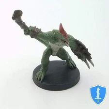 Lizardfolk Fighter - Rage of Demons #11 D&D Miniature