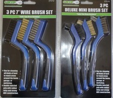 Brush Set 6 piece wire 7" mini 15006