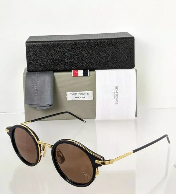 Brand New Authentic Thom Browne Sunglasses TBS 807-D-T Navy TB-807