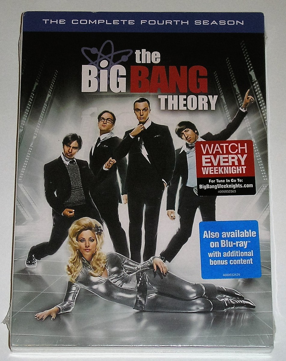 The Big Bang Theory: The Complete Fourth Season (DVD, 2011, 3-Disc