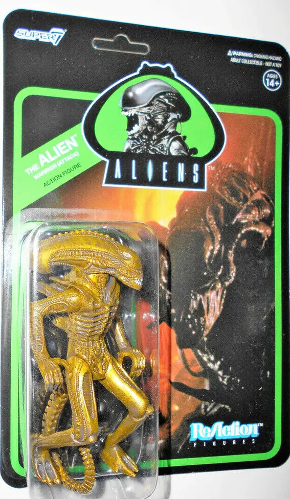 1000体限定！！ALIENS MICRO ALIEN WARRIOR Amazon.com: Super7 Aliens: Alien Warrior (Stealth Version