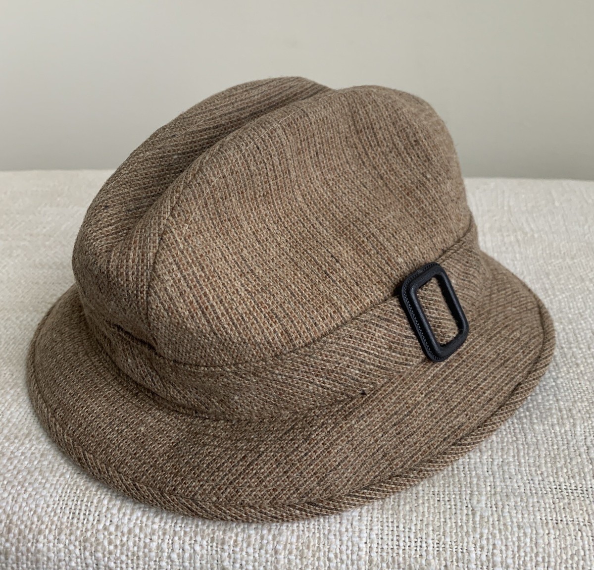 Vintage Pendleton Tweed Wool Fedora Size 7 1/4 Vintage Pendleton Fedora Walking Hat 60s Wool Tweed 7 1/4 main image 2