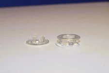 Clear Door Lock Knob Bezel Set For 1964-1970 Ford Mustang Falcon Cougar Fairlane