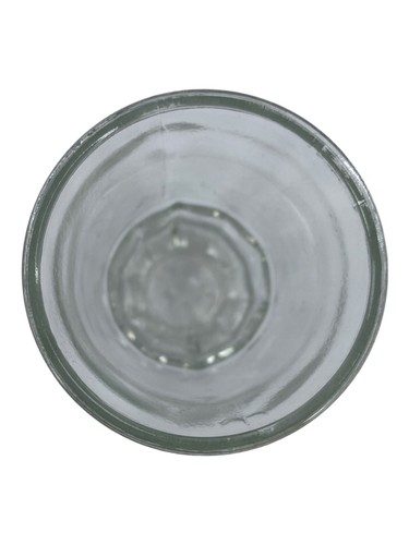 VTG 2 Small Clear Cups made of Pressed Glass Formed with Base - Picture 7 of 14