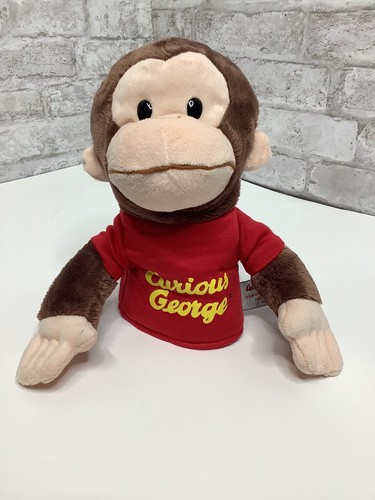 Curious George Monkey Gund Universal Studios Plush Animal Hand Puppet Rare