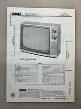 Sharp 19LP16 Service Manual Sams Photofact Free Shipping