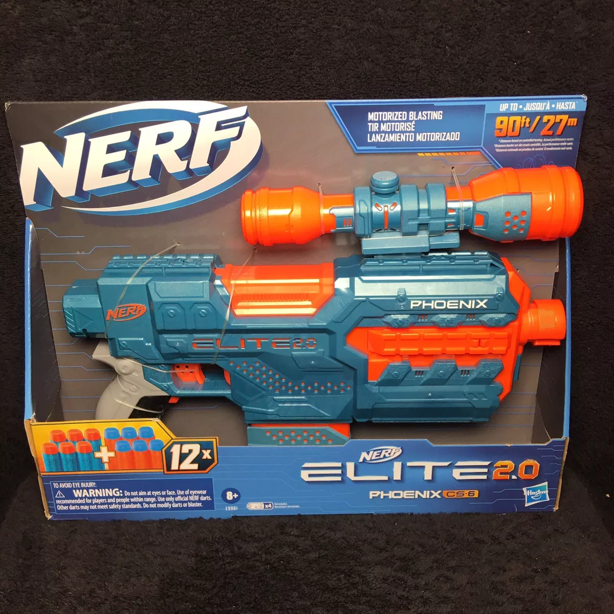 Nerf Gun Elite 2.0 Phoenix CS-6 