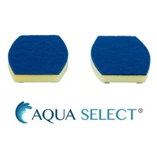 Aqua Select Swimming Pool Scrub Brush Pad Replacement - Set of 2