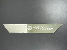 Miroir gravé Contour Pareclose Miroir Vénitien Murano Elément pièce détachée