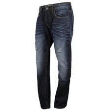 Cult of Individuality Men's Rocker Slim Navy Jean Pants