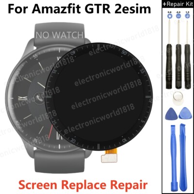 Display For Amazfit GTR esim Sport Watch 46mm Screen Glass