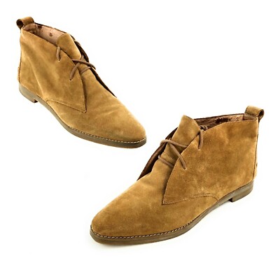 Madewell $198 suede Nash Lace Up Boots Brown Leather chukka  display picture 3