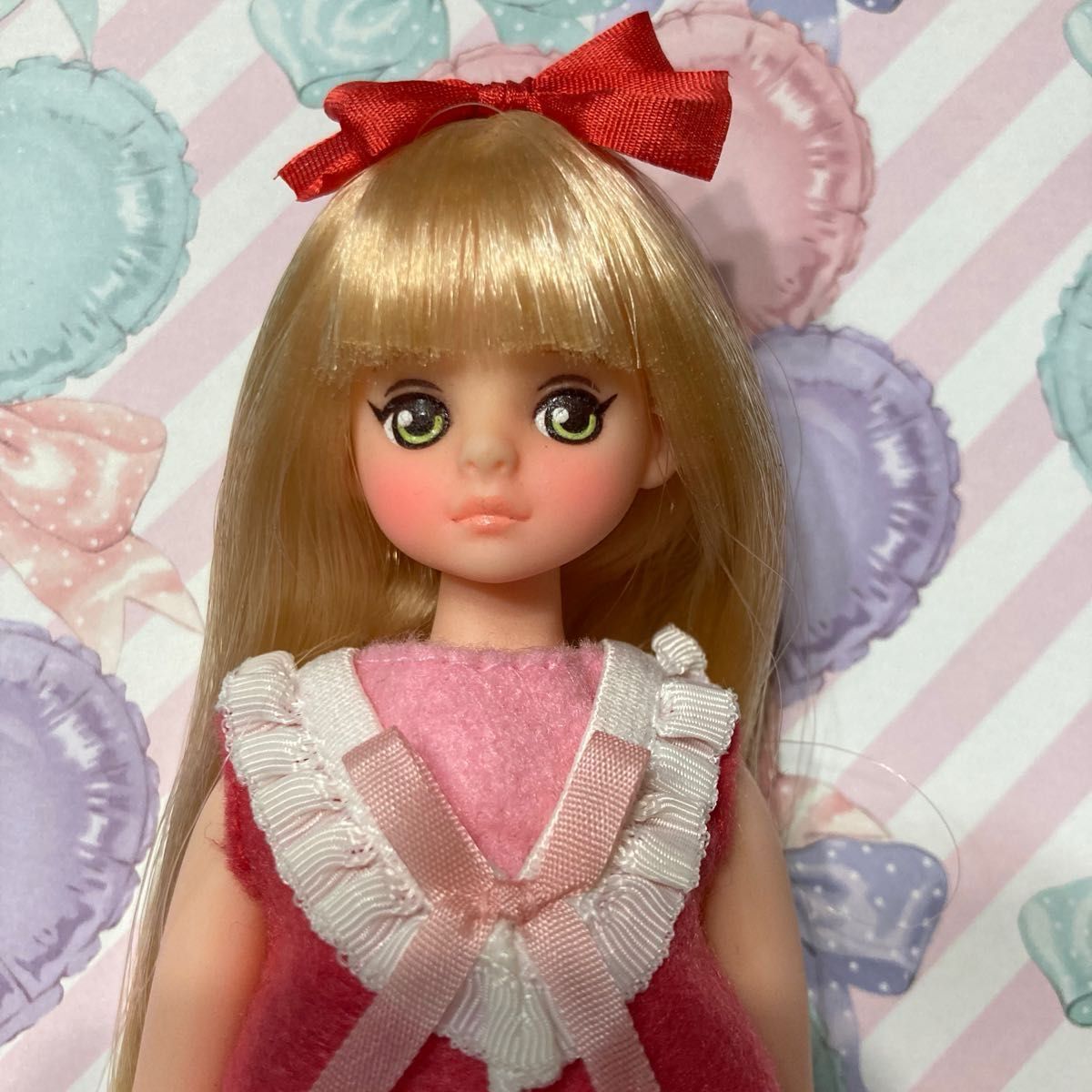 韓国ドール　atomaru♡dorandoran ドランドラン　赤色 ATOMARU Doll Doran Doran Red Tulip Made in Korean 1/6 size