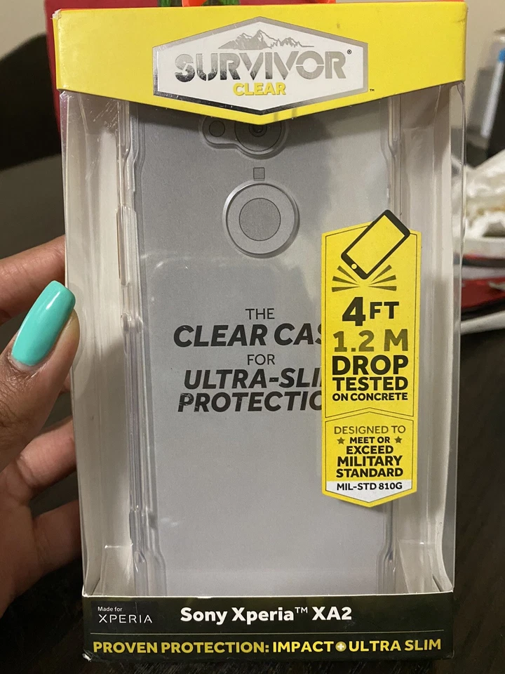 Griffin - Survivor Case for Sony Xperia XA2 - Clear - Imagem 2 de 4