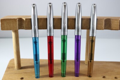 Pali Perry Stift Nr. 017 extra feine Füllfederhalter, 5 verschiedene Oberflächen, UK Verkäufer