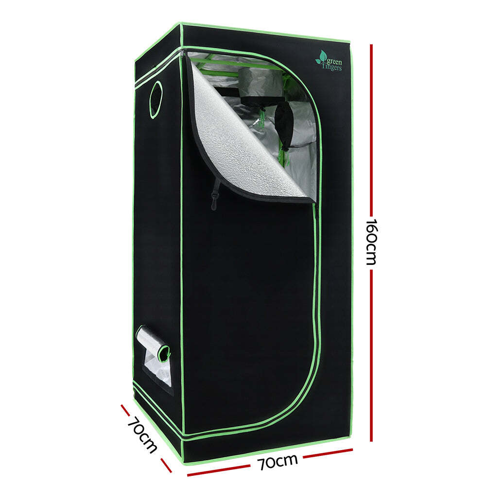 Greenfingers Grow Tent Kits 1680D Oxford 0.7MX0.7MX1.6M Hydroponics