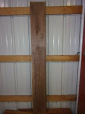 1 PC WALNUT LUMBER WOOD KILN DRIED BOARD 57 1/16" X 7 1/4" X 15/16" 1242R FLAT