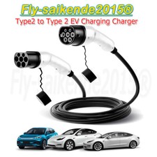 Type 2 to Type 2 EV 5M Charging Charger Cable Power BYD Tesla Model Y/3 7kW 32A