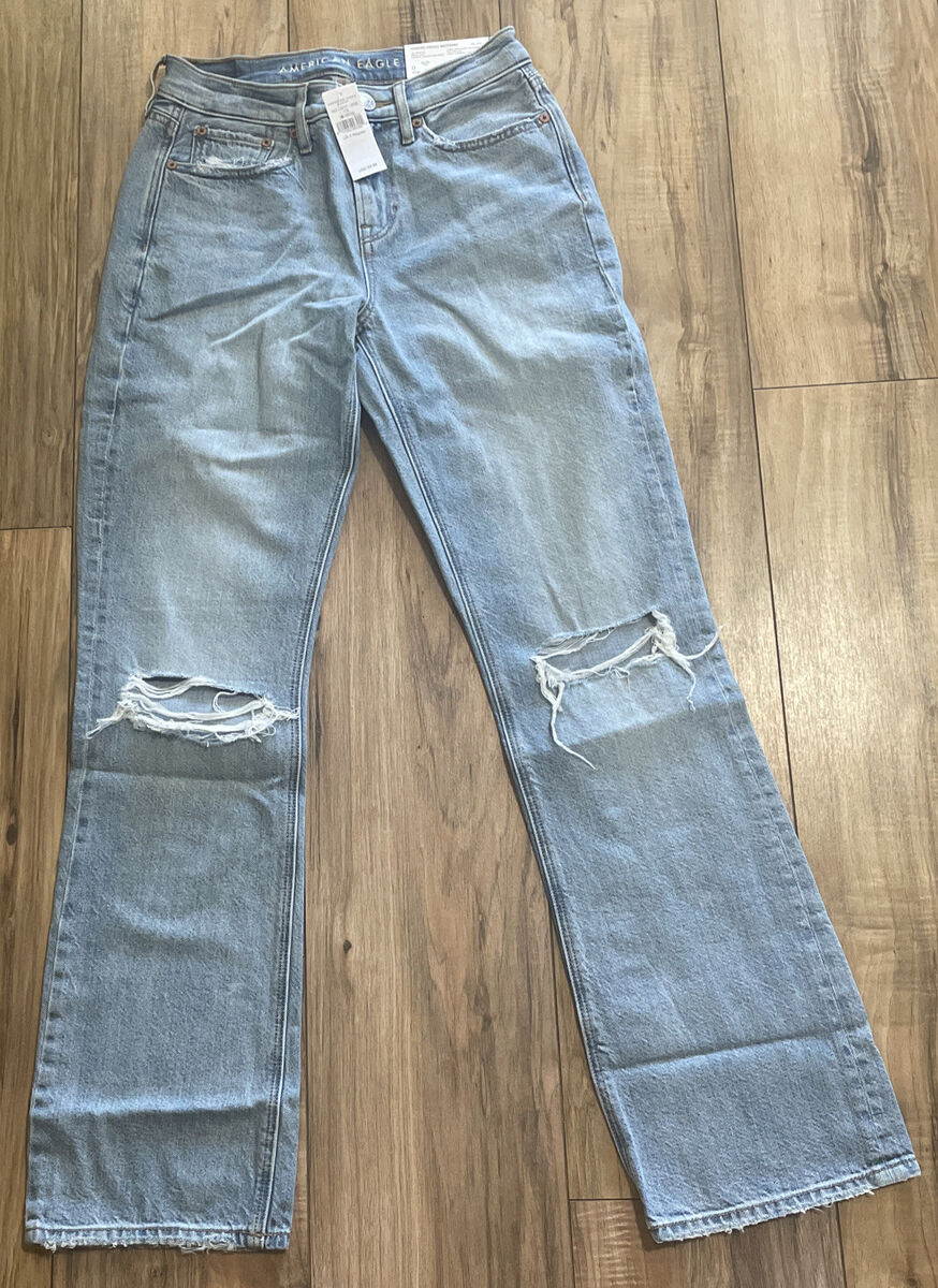 American Eagle 90's Bootcut Jean NO. 3726 Bright Blue Size 4 American Eagle 90's Bootcut Jean NO. 3726 Bright Blue Size 4