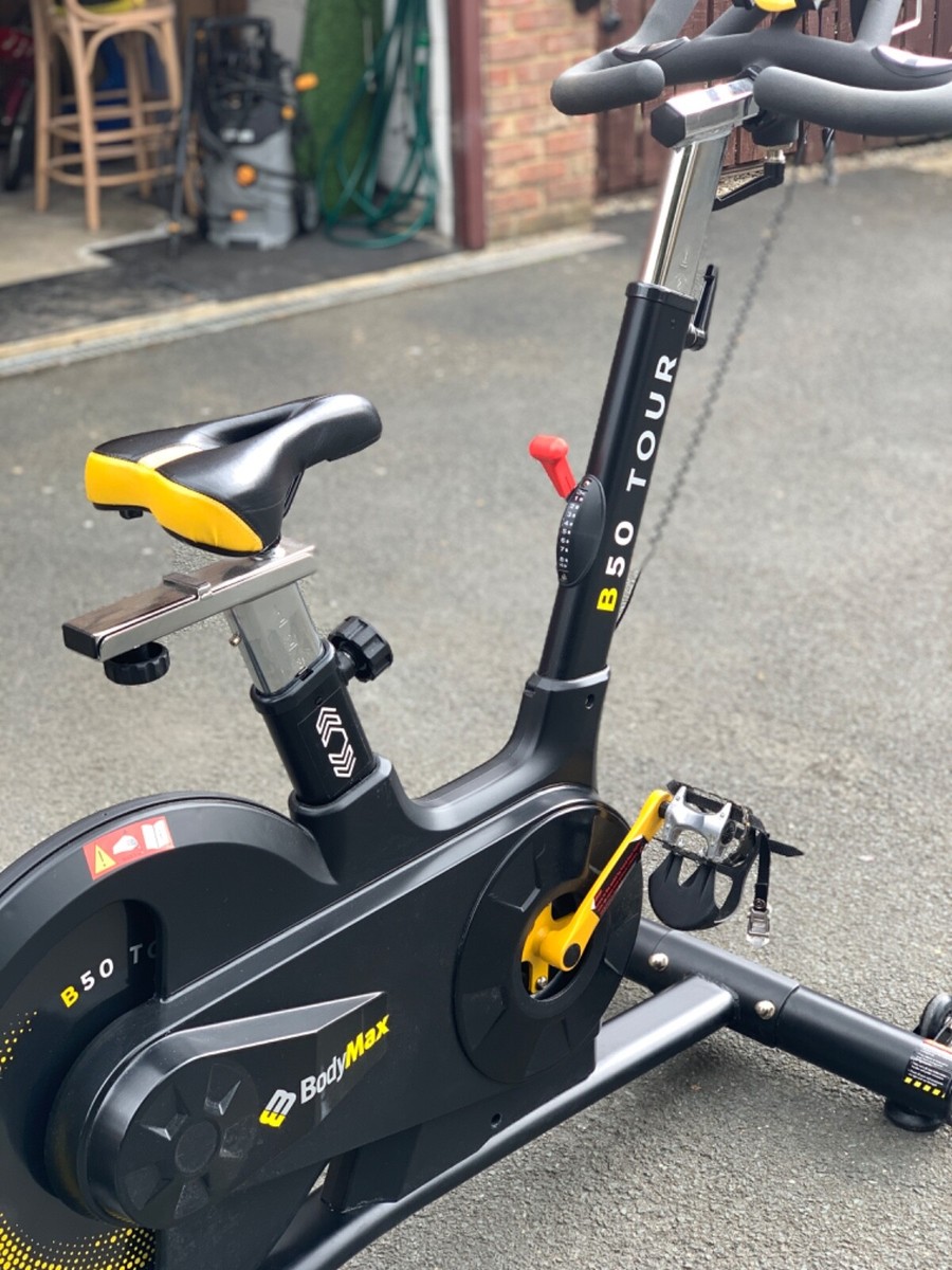 Exercise Bike Bodymax B50 Review BodyMax B50 Tour Rear Wheel