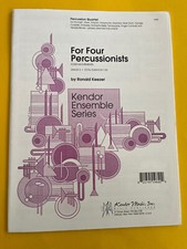 For Four Percussionists, Ronald Keezer, Quartetto di Percussioni