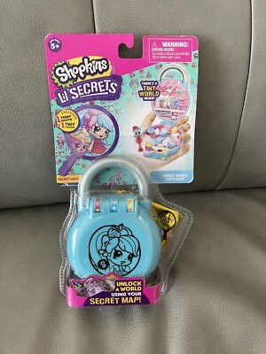 Shopkins Lil' Secrets Locket Playset Great Bakes Cupcakes Shop