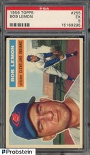 1956 Topps #255 Bob Lemon Cleveland Indians PSA 5 EX