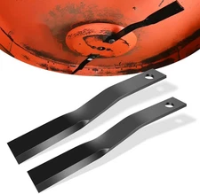 2-Pack 820-198C Rotary Cutter Blades for Land Pride 3”x25”x1/2” w/1.5” Bolt Hole