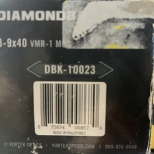 Vortex Optics Diamondback Tactical 3-9x40mm Rifle Scope - DBK10023