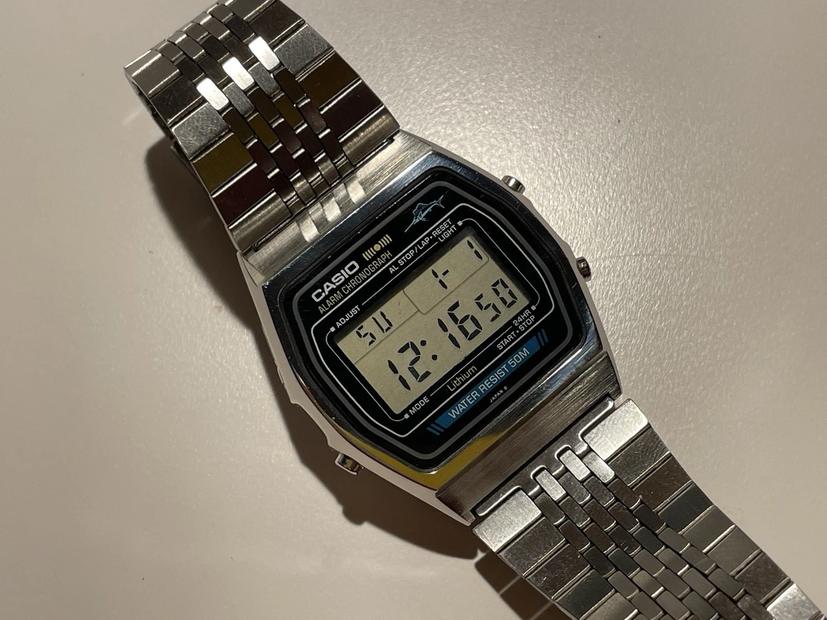 Casio '80s Favorite My ビンテージ ヨット Marlin” “CASIO 80s W-61 CASIO Marlins W ・CASIO 181) W-650(Module ・CASIO 時計