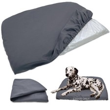 Dog Bed Cover Waterproof Replacement Machine Washable Covers for 47x29 Inch D...