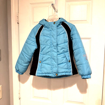 Protection System Girls Blue Coat Size 4